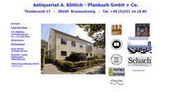 Desktop Screenshot of klittich-pfankuch.de