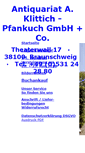 Mobile Screenshot of klittich-pfankuch.de