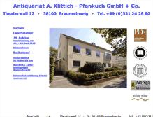 Tablet Screenshot of klittich-pfankuch.de
